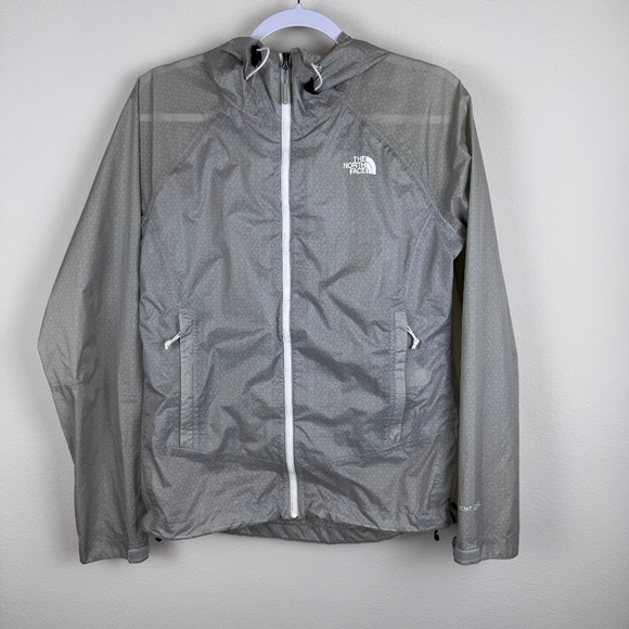 THE NORTH FACE 'Cloud Venture' Pack-Away Gray Rain Jacket / Size Women's Small - Picture 8 of 13